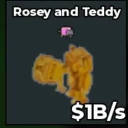 #ZN Gold Rosey and Teddy 1B s - Nyan Cat trait (Секретный п… — Roblox, лот №218820