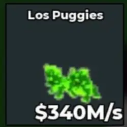 #ZN Radioactive Los Puggies 340M s (Секретный персонаж) — Roblox, лот №218825