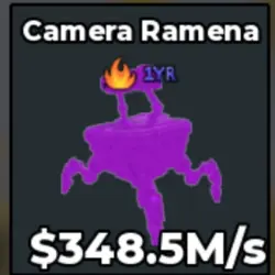 $348.5M s - Rainbow - Camera Ramena (1 Year Trait) (Секретн… — Roblox, лот №218863