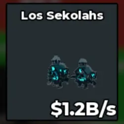 ( CYBER ) LOS SEKOLAHS I 1.2B (Секретный персонаж) — Roblox, лот №218876