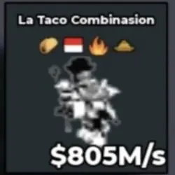 ( YIN Yang ) LA Taco Combinasion I 805M (Секретный персонаж) — Roblox, лот №218878