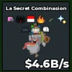 (Rare) La Secret Combinasion 4.6B s Ahyar (Секретный персон… — Roblox, лот №218883
