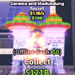 1.1B s Crystal Clean 2 Trait - Garama and Madundung (Секрет… — Roblox, лот №218901