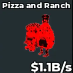 1.1B s Cursed Pizza and Ranch Crazy (Секретный персонаж) — Roblox, лот №218902