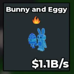 1.1b s diamond bunny and eggy (Секретный персонаж) — Roblox, лот №218903