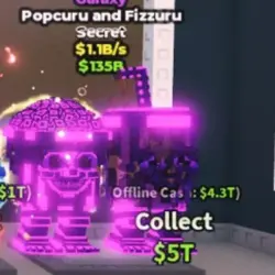 1.1B s Galaxy Popcuru and Fizzuru Crazy - Exclusive (Секрет… — Roblox, лот №218905
