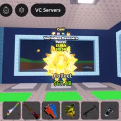 1.1b s ventoliero pavonero 4 traits GOLD (Секретный персона… — Roblox, лот №218909