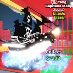 1.2B s Yin - Yang Capitano Moby Crazy (Секретный персонаж) — Roblox, лот №218916