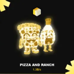 1.3B s Divine Pizza and Ranch Crazy (Секретный персонаж) — Roblox, лот №218919