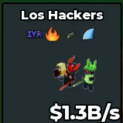 1.3B s Los Hackers Crazy (Секретный персонаж) — Roblox, лот №218921