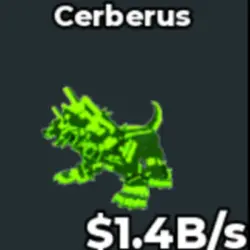 1.4B s Radioactive Cerberus Crazy Crazy (Секретный персонаж) — Roblox, лот №218929