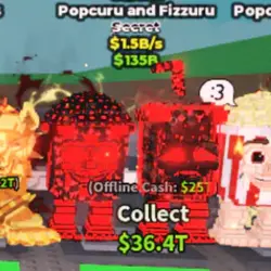 1.5B s Cursed Popcuru and Fizzuru Crazy - Exclusive (Секрет… — Roblox, лот №218935