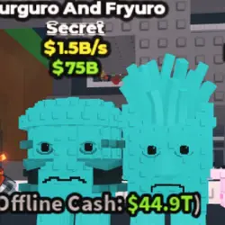 1.5B s Rainbow Burguro and Fryuro NO Taco [Exclusive] (Секр… — Roblox, лот №218941