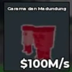100M s Bloodrot Garama and Madundung BS9865 - BS9866 (Секре… — Roblox, лот №218968