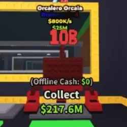 10B Trait Bloodrot Orcalero Orcala [800K s] (Brainrot God п… — Roblox, лот №218977
