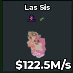 122.5M s Las Sis Crazy Brianrot (Секретный персонаж) — Roblox, лот №218998