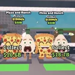 130M base pizza and ranch (Секретный персонаж) — Roblox, лот №219011