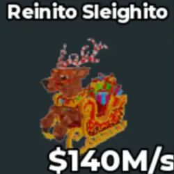 140M s Reinito Sleighito Crazy Brianrot (Секретный персонаж) — Roblox, лот №219019