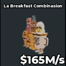 165M s La Breakfast Combinasion (Секретный персонаж) — Roblox, лот №219049