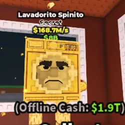 168.7M LAVADORITO (Секретный персонаж) — Roblox, лот №219054