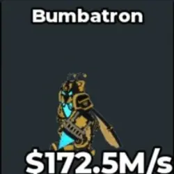 172.5M s Bumbatron Crazy Brianrot (Секретный персонаж) — Roblox, лот №219060