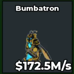 172.5M s Bumbatron Crazy Brianrot (Секретный персонаж) — Roblox, лот №219061