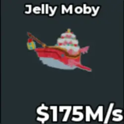 175M s Jelly Moby Crazy Brianrot (Секретный персонаж) — Roblox, лот №219067