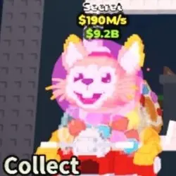 190M s 9.2B Secret rare piece (Секретный персонаж) — Roblox, лот №219077