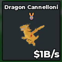 1b s easter egg trait Dragon Cannelloni (Секретный персонаж) — Roblox, лот №219099