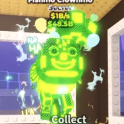 1B s Radioactive Fishino Clownino (Секретный персонаж) — Roblox, лот №219113