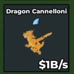 1b s Sharkfin Dragon Cannelloni (Секретный персонаж) — Roblox, лот №219118