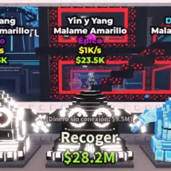 1K s Yin Yang Malame Amarele Brianrot - Equivalent to THE B… — Roblox, лот №219120