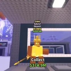 1x1x1x1 Gold (Секретный персонаж) — Roblox, лот №219030