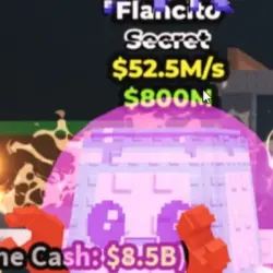 1YR TRAIT [Diamond] Flancito 52.5M 3 Trait *NF (Секретный п… — Roblox, лот №219068