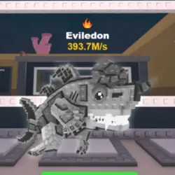 2 [Yin Yang] Eviledon 393.7M s Fire Ultra *2 (Секретный пер… — Roblox, лот №219093
