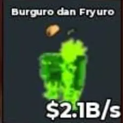 2.1B Radioactive Burguro 2 Trait A Kori (Секретный персонаж) — Roblox, лот №219108