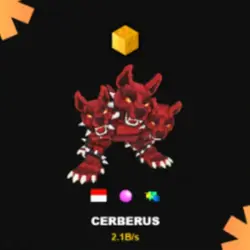 2.1B s Gold Cerberus Crazy (Секретный персонаж) — Roblox, лот №219112