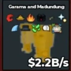 2.2B Gold Garama 10 Trait Kori (Секретный персонаж) — Roblox, лот №219126