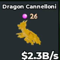 2.3b s Gold Dragon Cannelloni - 26 Trait (Секретный персона… — Roblox, лот №219141