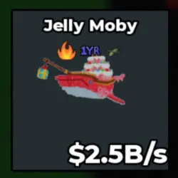 2.5B s Jelly Moby (Секретный персонаж) — Roblox, лот №219160