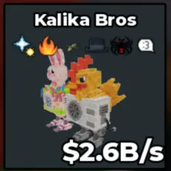 2.6b s kalika bros (Секретный персонаж) — Roblox, лот №219180