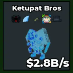 2.8b s Diamond Ketupat Bros (Секретный персонаж) — Roblox, лот №219185