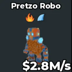 2.8M s Pretzo Robo Crazy Brianrot (Brainrot God персонаж) — Roblox, лот №219191