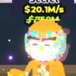 20.1M s Gold CHICLETEIRA BICICLETEIRA (Секретный персонаж) — Roblox, лот №219196