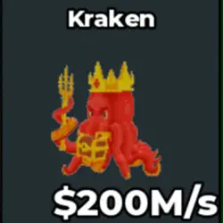 200M s Kraken Crazy Brianrot (Секретный персонаж) — Roblox, лот №219199