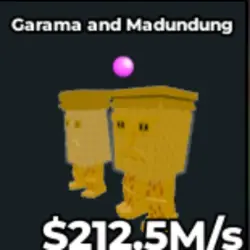 212.5M s Garama and Madundung GOLD SECRET V286 (Секретный п… — Roblox, лот №219219
