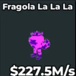 227.5M s Galaxy Fragola La La La Crazy (Секретный персонаж) — Roblox, лот №219240