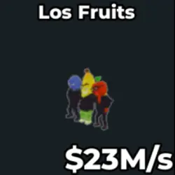 23M s Los Fruits Crazy Brianrot - StealaBrianrot - Equivale… — Roblox, лот №219250