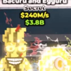 240M s Divine Bacuru and Egguru (Секретный персонаж) — Roblox, лот №219253