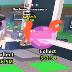 255M S Nuclearo Dinossauro 4 Mutations (Секретный персонаж) — Roblox, лот №219170